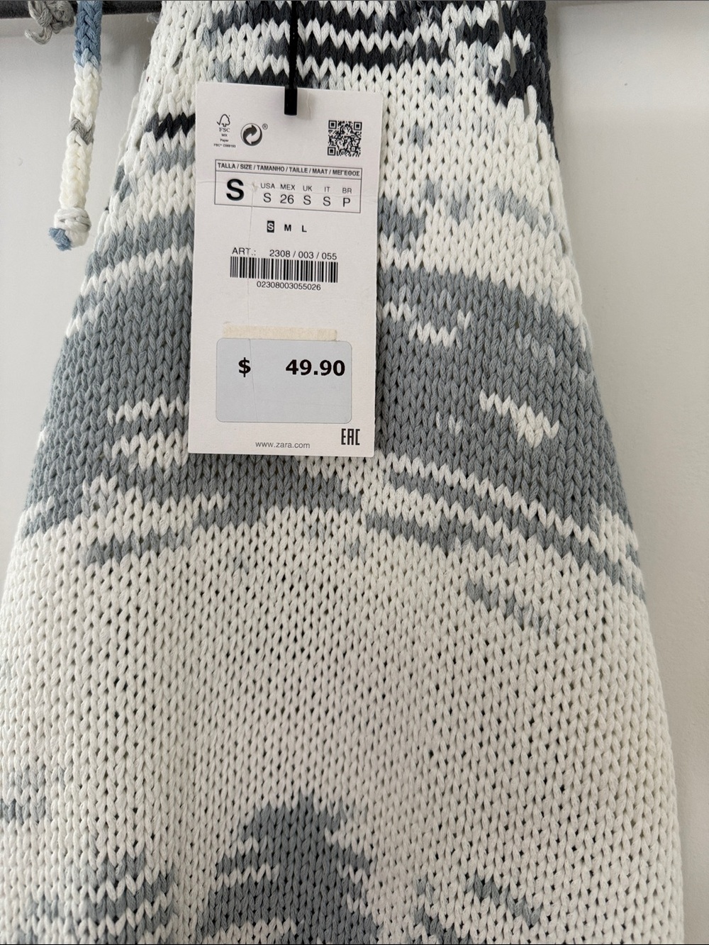 Zara maxi Knit dress - Picture 4 of 4